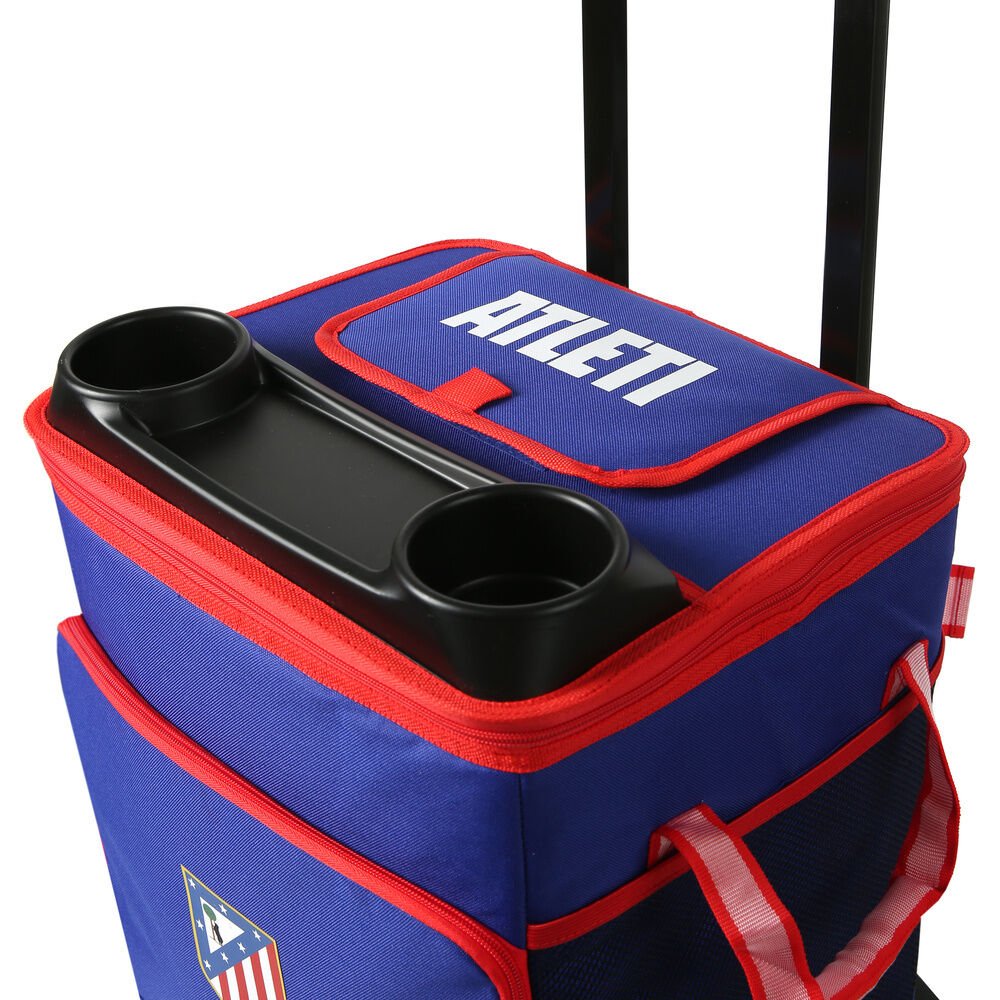 Bolsa porta alimentos carrito y ruedas Atletico de Madrid - Imagen 3