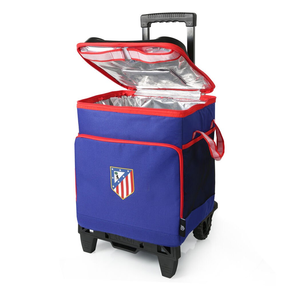 Bolsa porta alimentos carrito y ruedas Atletico de Madrid - Imagen 6