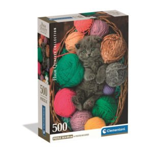 Puzzle Fluffy Kitten 500pzs
