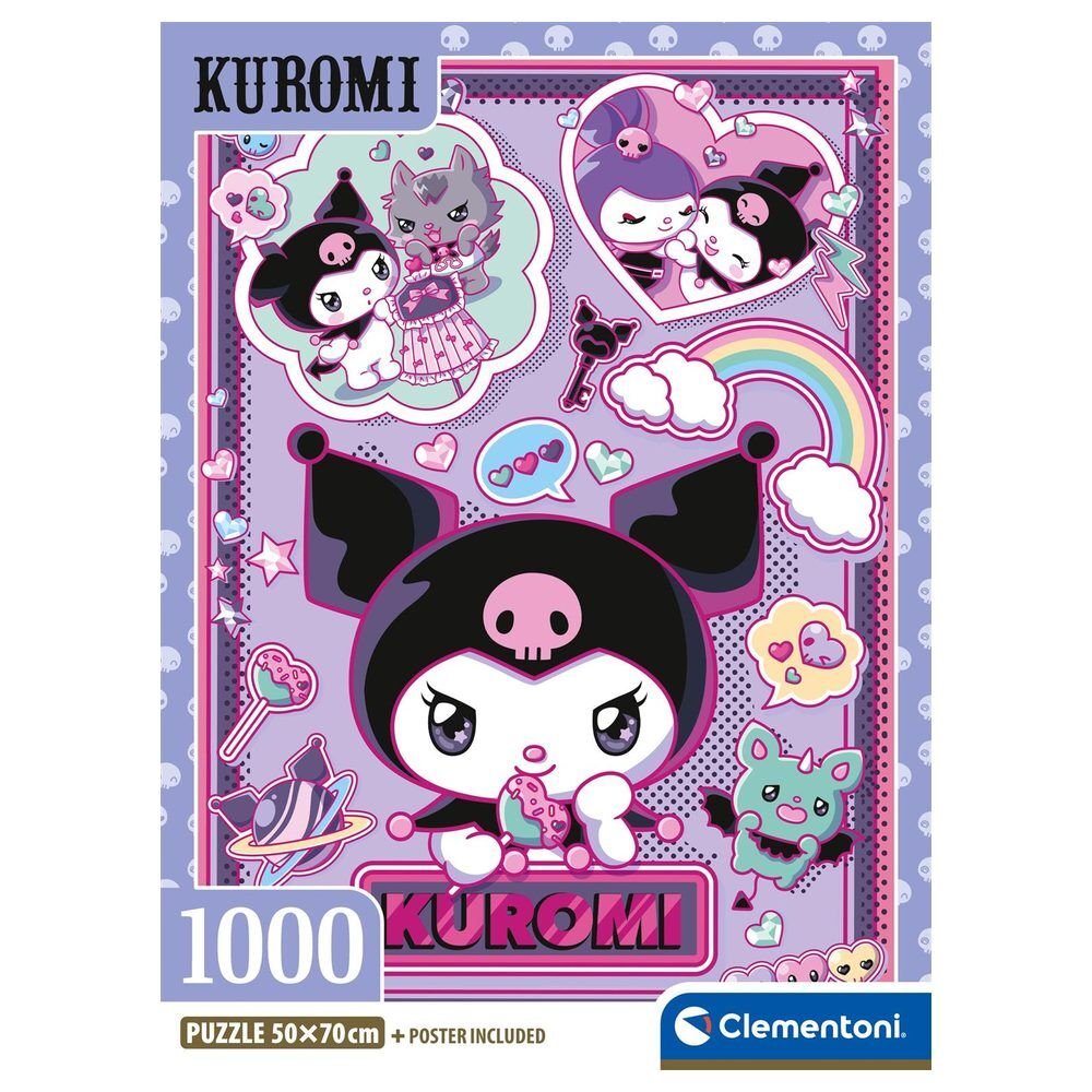 Puzzle Kuromi Hello Kitty 1000pzs - Imagen 2