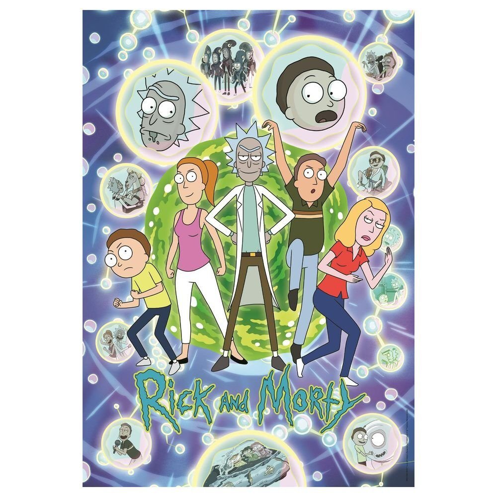 Puzzle Rick and Morty 1 1000pzs - Imagen 3
