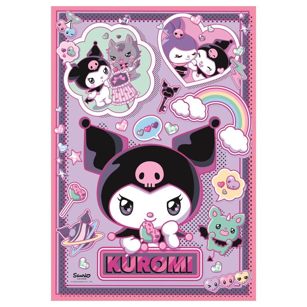 Puzzle Kuromi Hello Kitty 1000pzs - Imagen 3