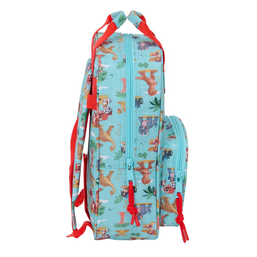Mochila Dino Rescue Patrulla Canina Paw Patrol 28cm adaptable - Imagen 3