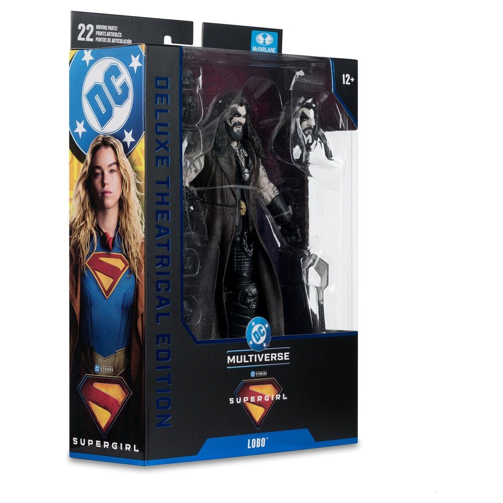 Figura Lobo Deluxe Theatrical Edition Supergirl DC Comics 18cm - Imagen 6