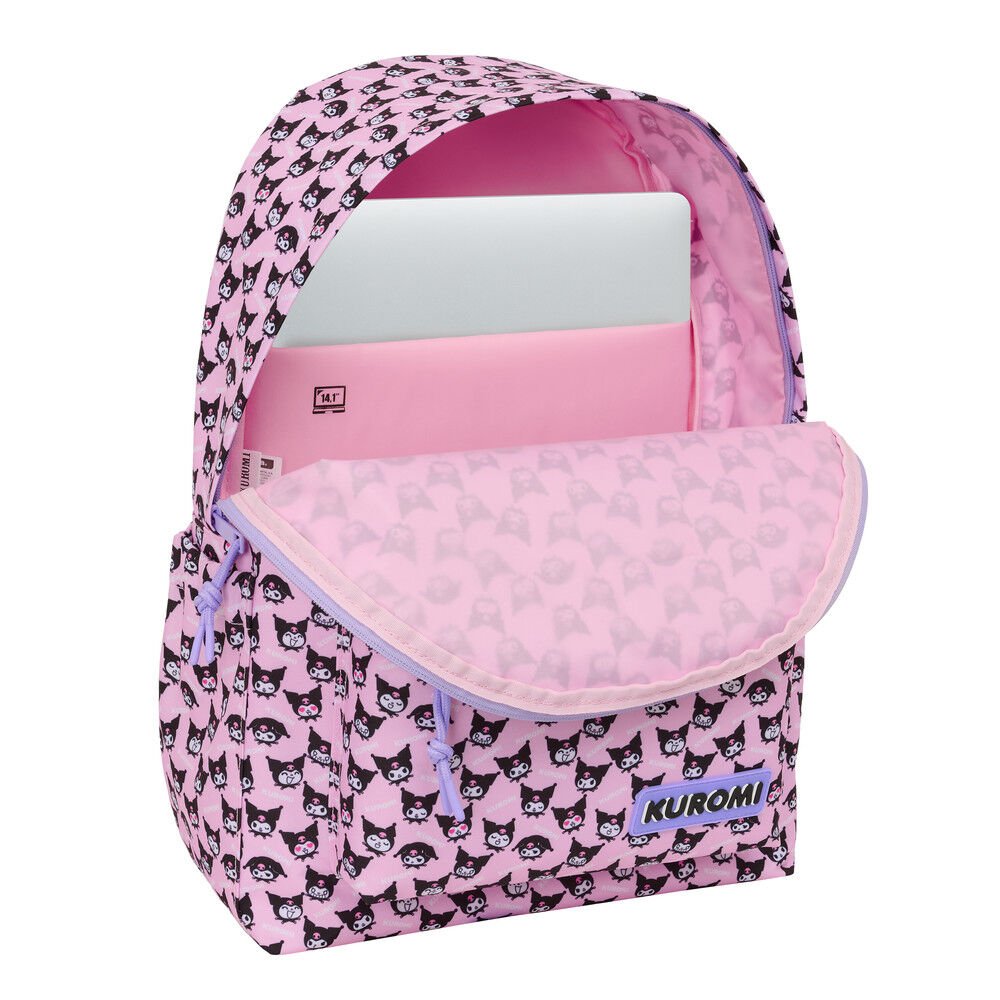 Mochila portatil Kuromi Hello Kitty 43cm - Imagen 4