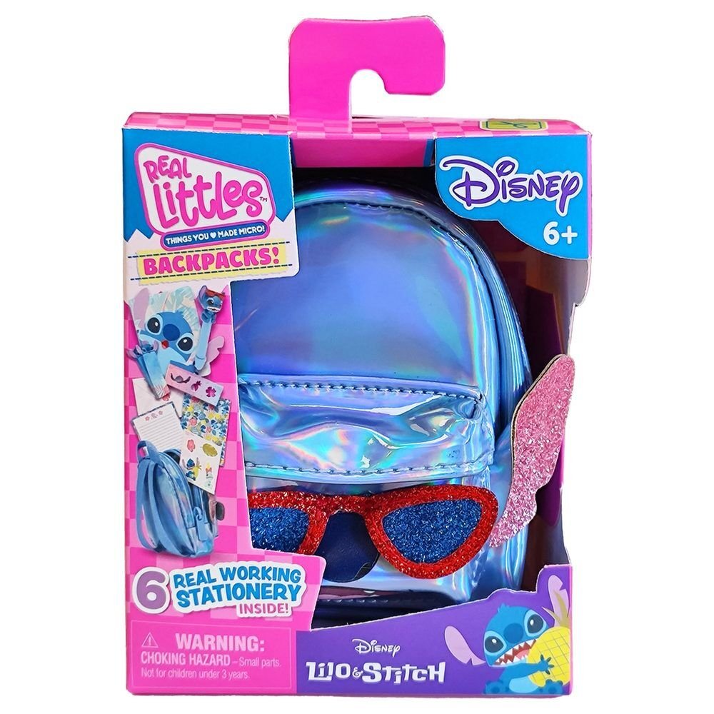 Mini mochila con accesorios Stitch Disney - Imagen 3