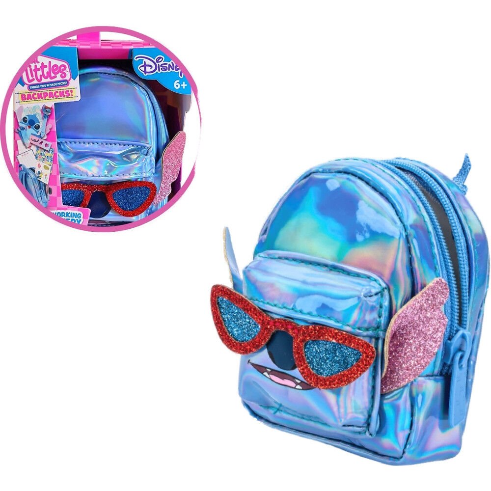Mini mochila con accesorios Stitch Disney - Imagen 4