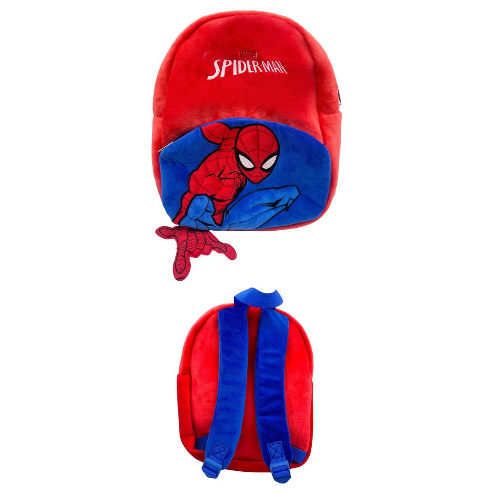 Mochila Peluche Spiderman Marvel 30cm - Imagen 2