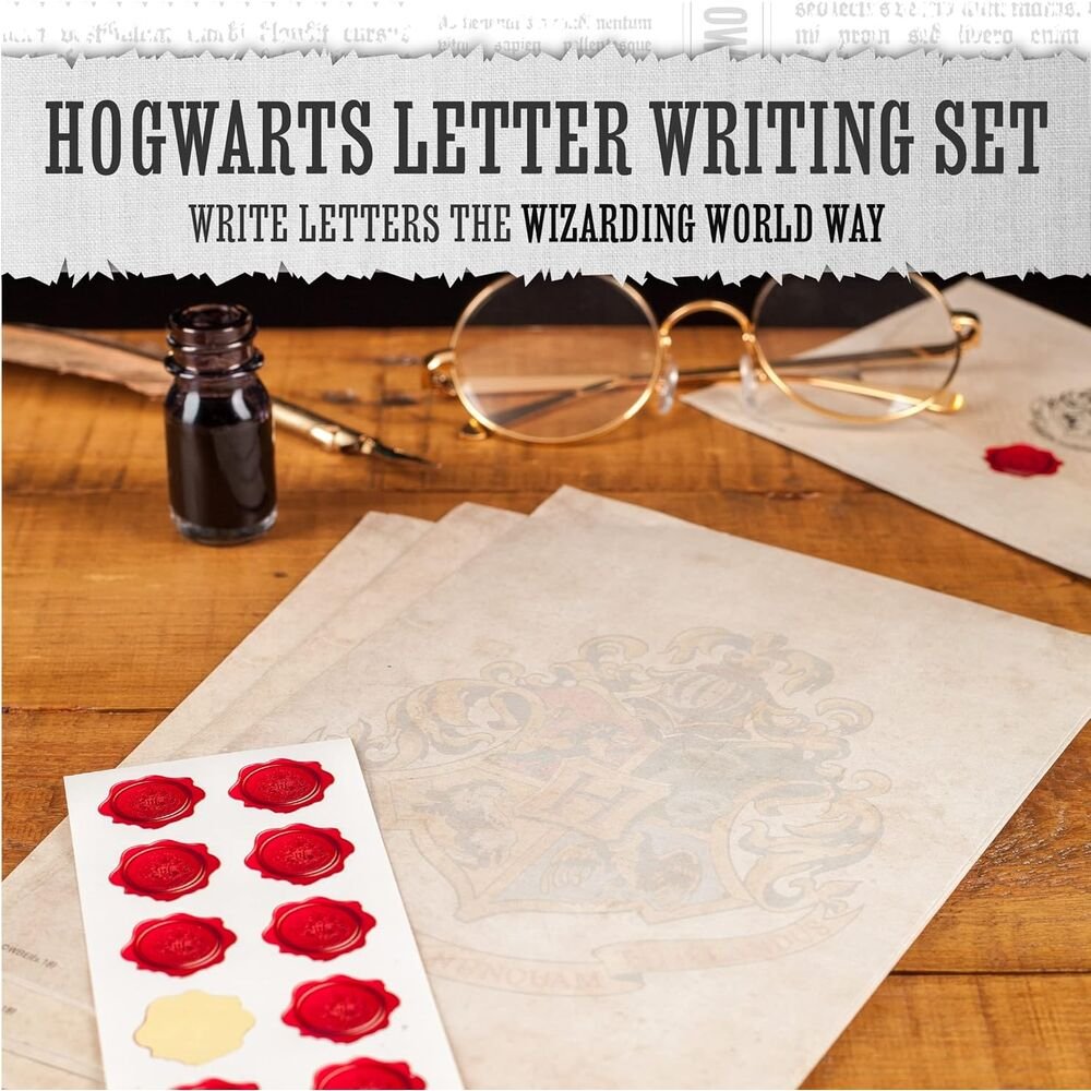 Set escritura cartas Hogwarts Harry Potter - Imagen 5