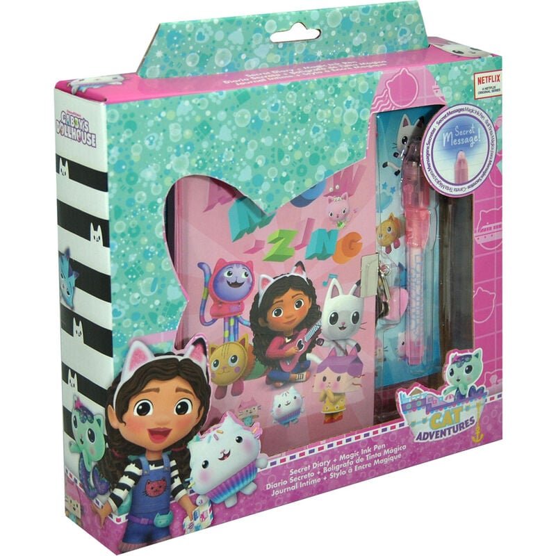 Diario boligrafo magico La Casa de Muñecas de Gabby - Imagen 4