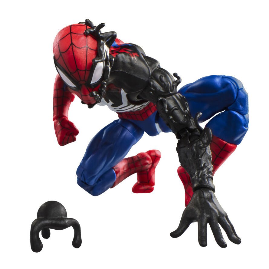 Figura Spiderman Alien Costume Secret Wars Marvel Legends Series 15cm - Imagen 3