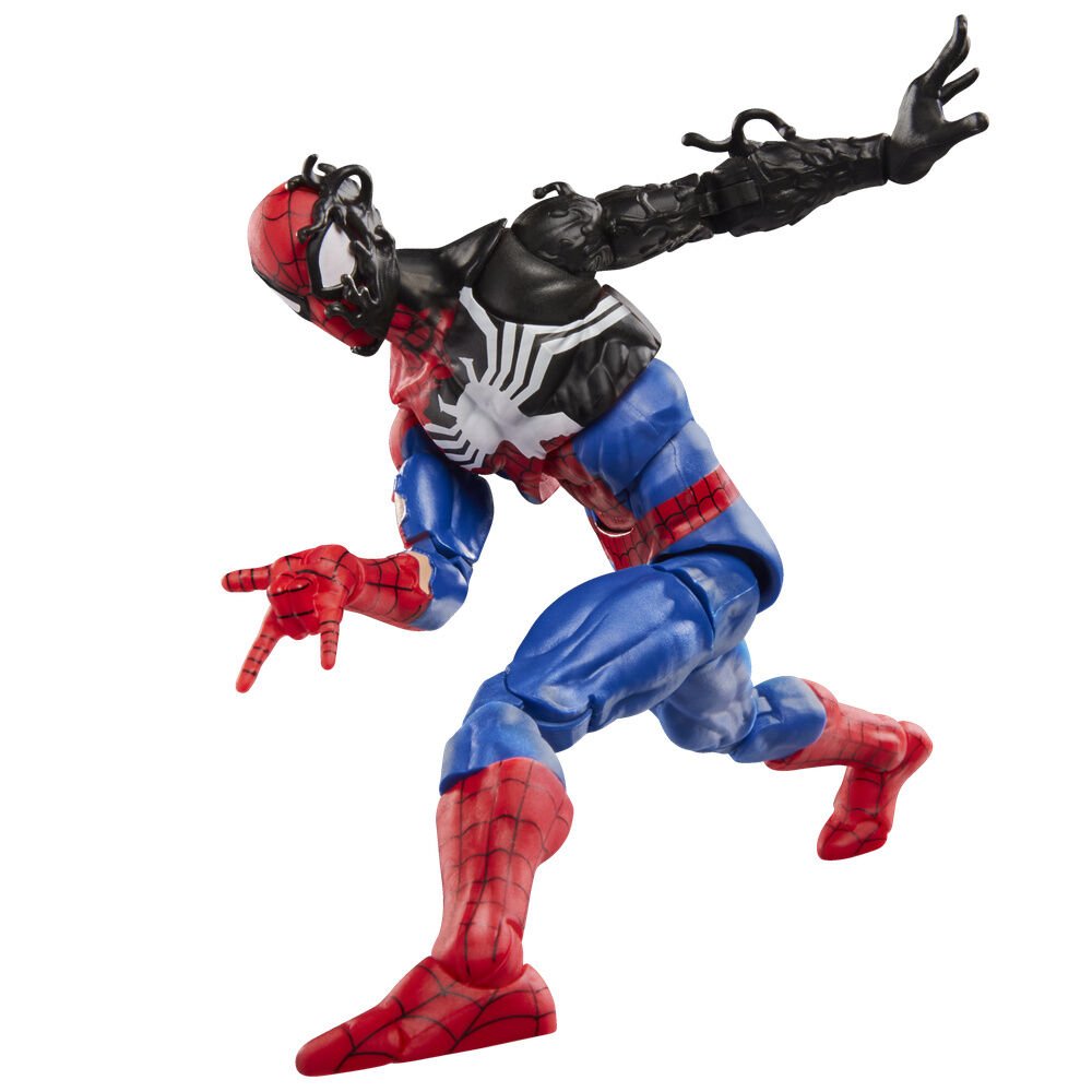 Figura Spiderman Alien Costume Secret Wars Marvel Legends Series 15cm - Imagen 5