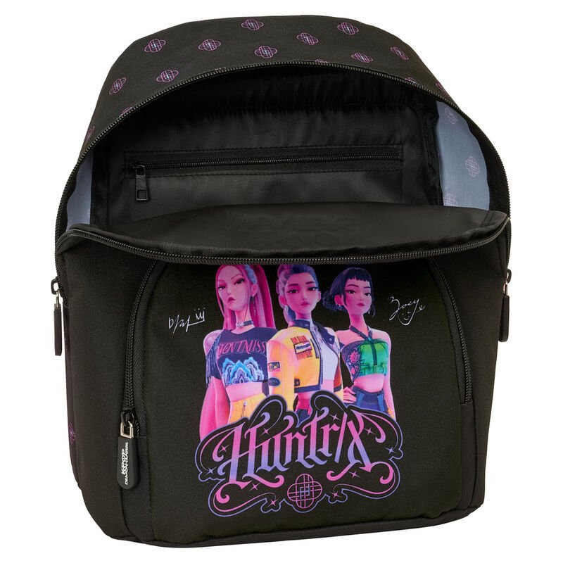 Mochila Negra Kpop Demon Hunters - Imagen 4