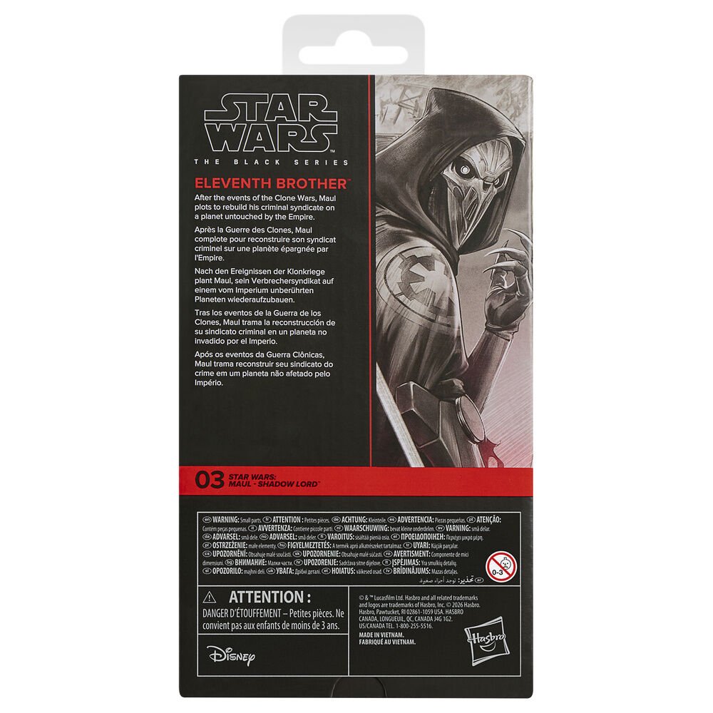 Figura Eleventh Brother Maul Shadow Lord Star Wars 15cm - Imagen 5