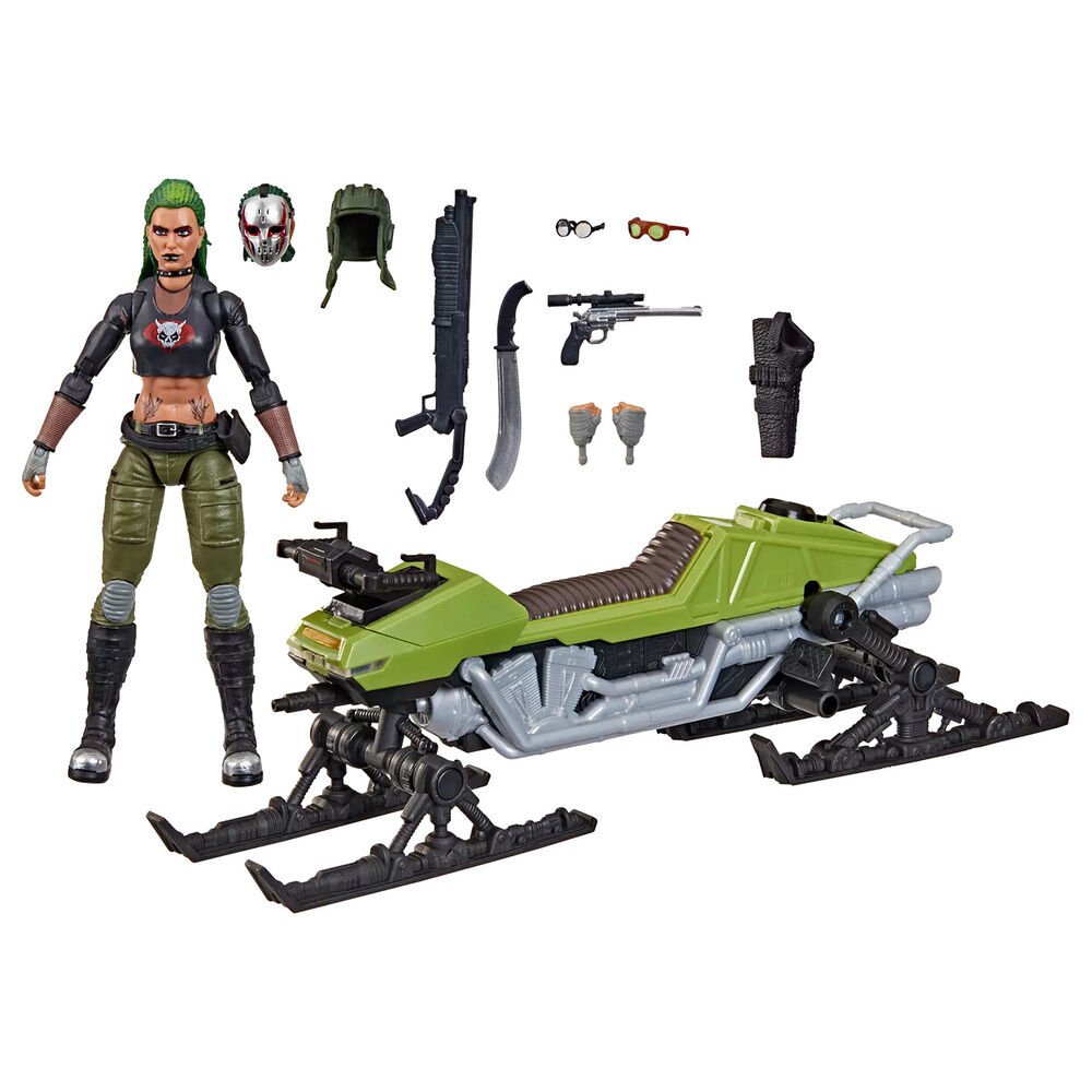 Figura Zanya and Dreadnok Chameleon Classified Series Cobra G.I. Joe 15cm - Imagen 3