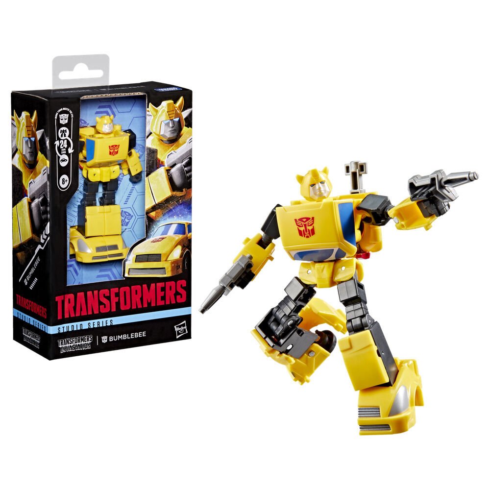 Figura Bumblebee Deluxe Class Transformers Devastation - Transformers Studio Series 10,5cm - Imagen 3