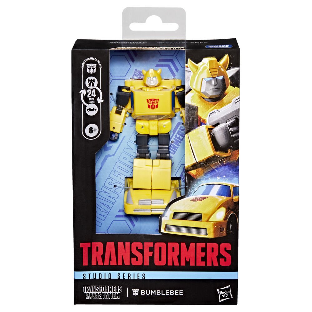 Figura Bumblebee Deluxe Class Transformers Devastation - Transformers Studio Series 10,5cm - Imagen 2
