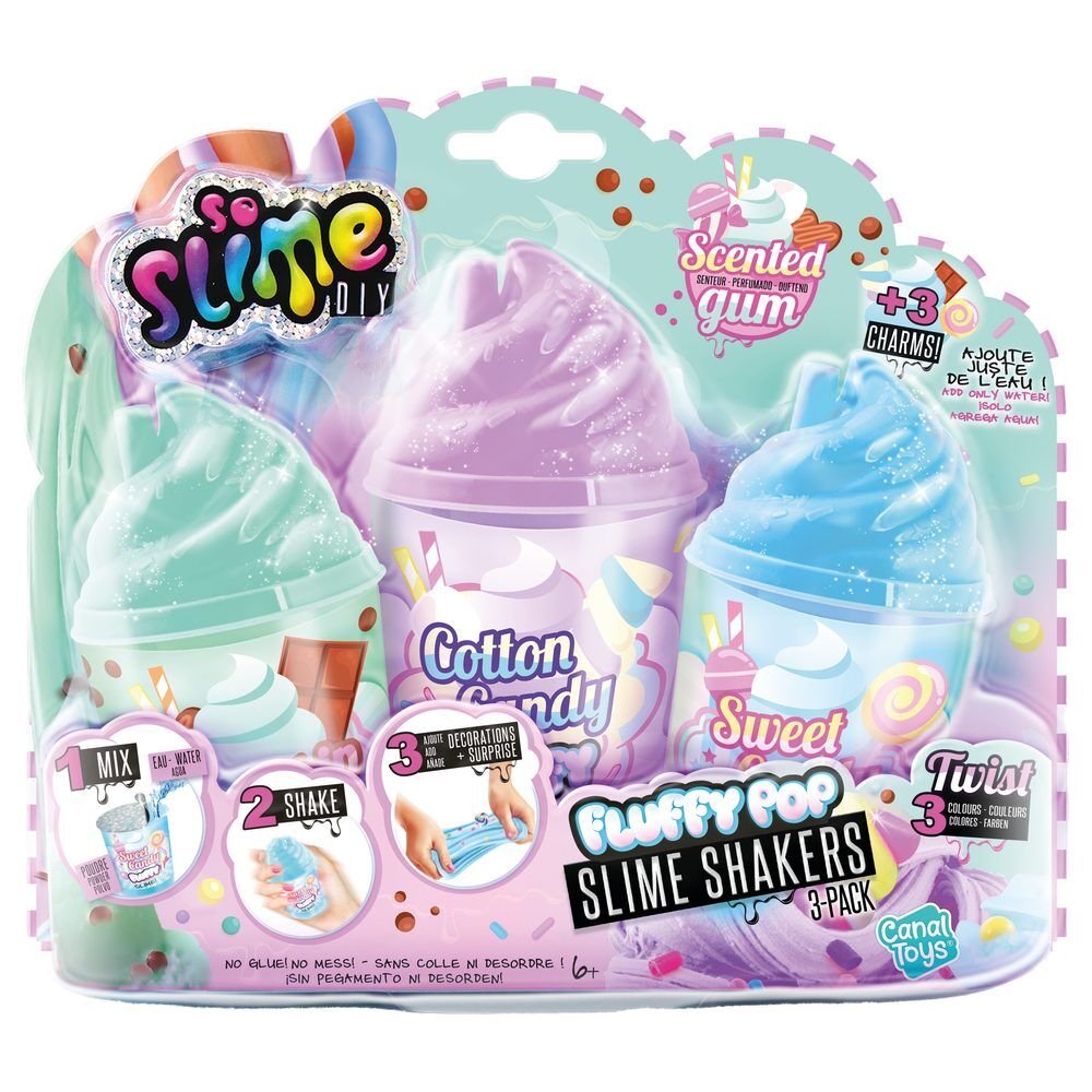 Set 3 botes esponjoso Slime Diy - Imagen 2