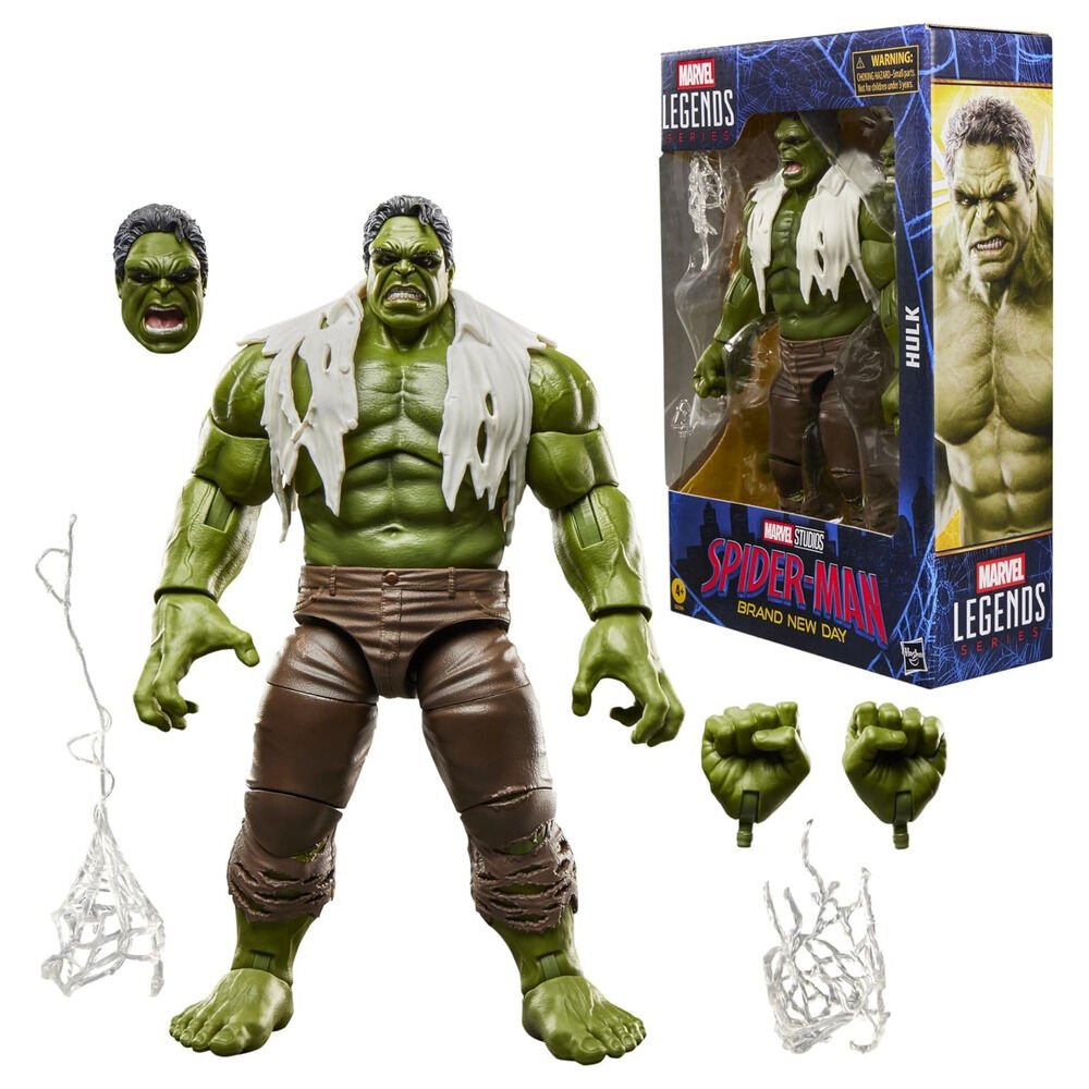 Figura Hulk Spider-man Brand New Day Marvel Legends 15cm - Imagen 5