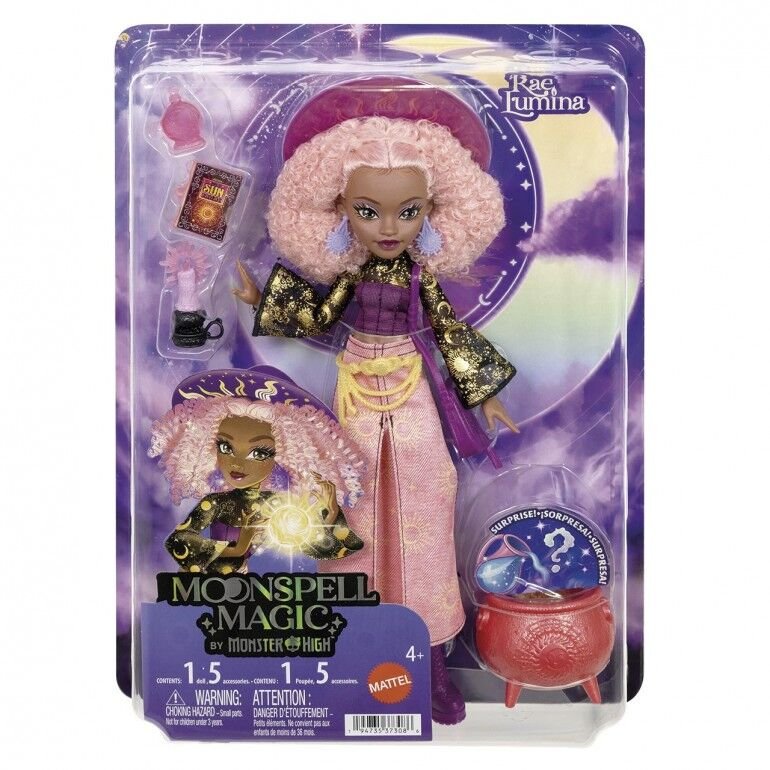 Muñeca Rae Sun Moonspell Magic Monster High - Imagen 4