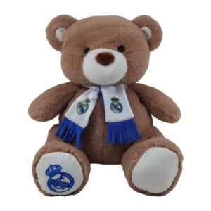 Peluche oso bufanda Real Madrid 32cm
