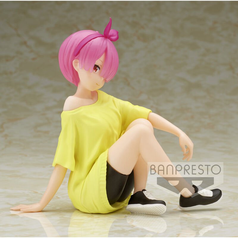 Figura Ram Training Syle Relax Time Re:Zero Starting Life in Another World 14cm - Imagen 2