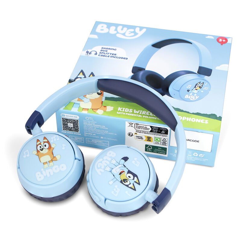 Auriculares inalambricos infantiles Bluey - Imagen 13