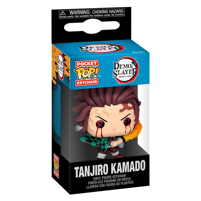 Llavero Pocket POP Demon Slayer Kimetsu no Yaiba Tanjiro Kamado - Imagen 2