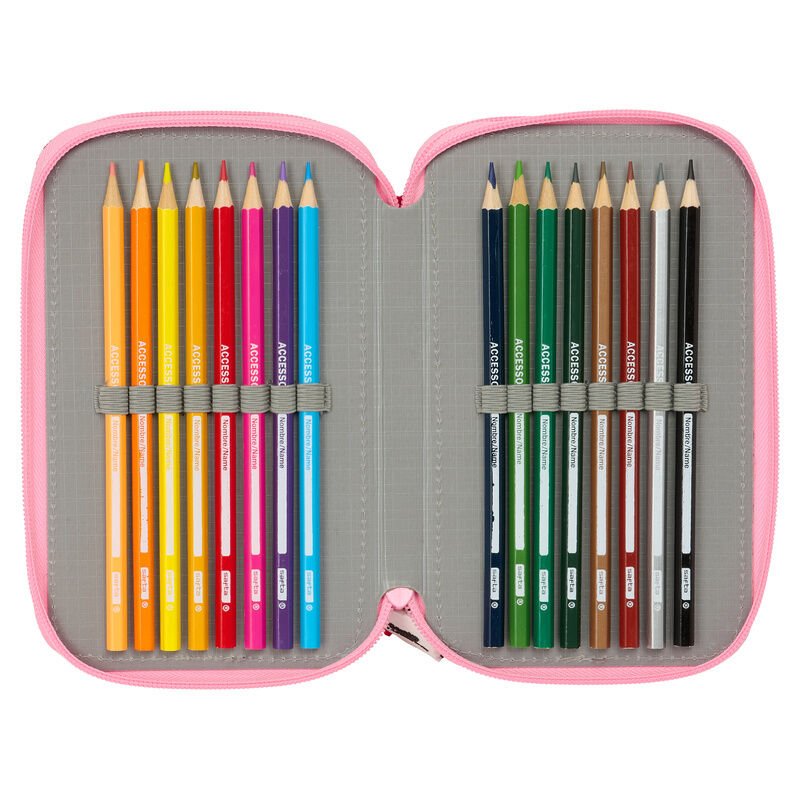 Plumier Hello Kitty triple 37pzs - Imagen 5