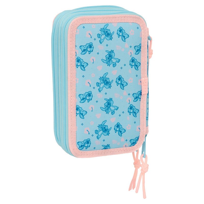 Plumier Ohana Stitch Disney triple 37pzs - Imagen 2