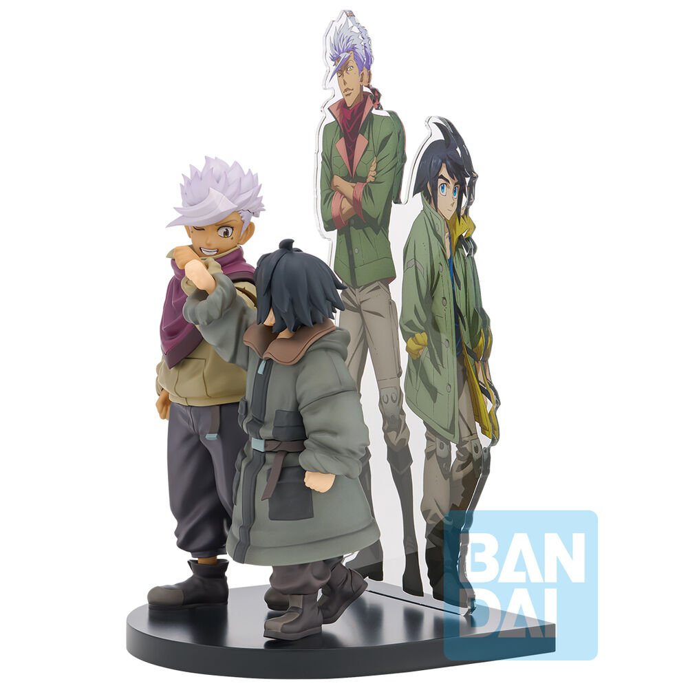 Figura Ichibansho Augus Mikazuki & Itsuka Orga Iron-Blooded Orphans Mobile Suit Gundam 18cm - Imagen 2