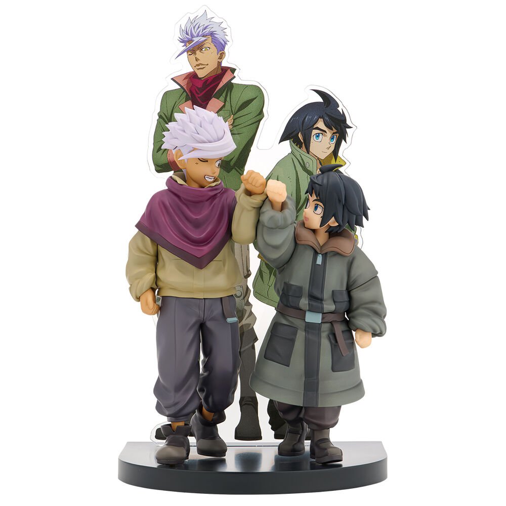 Figura Ichibansho Augus Mikazuki & Itsuka Orga Iron-Blooded Orphans Mobile Suit Gundam 18cm - Imagen 3