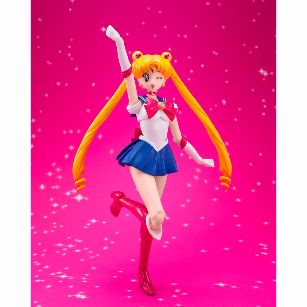 Figura S.H. Figuarts Crystal Star Compact Edition Sailor Moon 14cm - Imagen 2