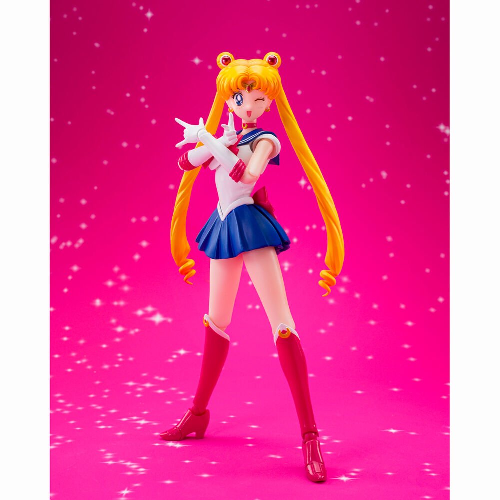 Figura S.H. Figuarts Crystal Star Compact Edition Sailor Moon 14cm - Imagen 3