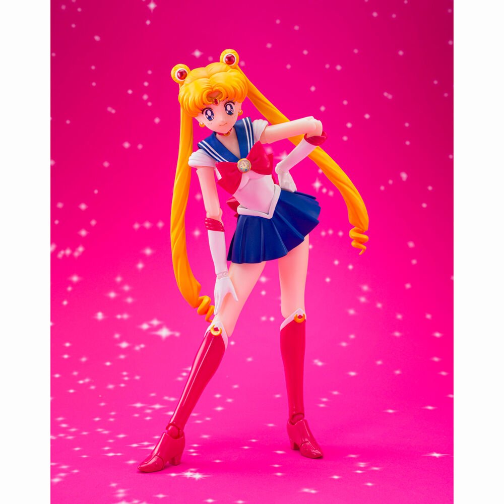 Figura S.H. Figuarts Crystal Star Compact Edition Sailor Moon 14cm - Imagen 4