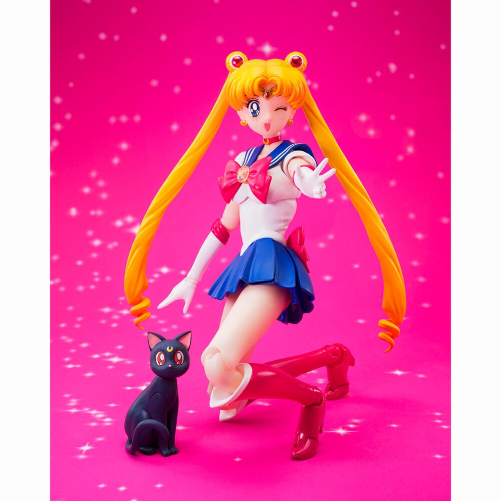 Figura S.H. Figuarts Crystal Star Compact Edition Sailor Moon 14cm - Imagen 5