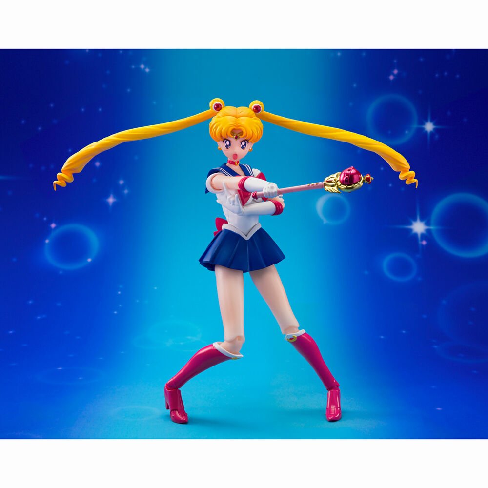 Figura S.H. Figuarts Crystal Star Compact Edition Sailor Moon 14cm - Imagen 6