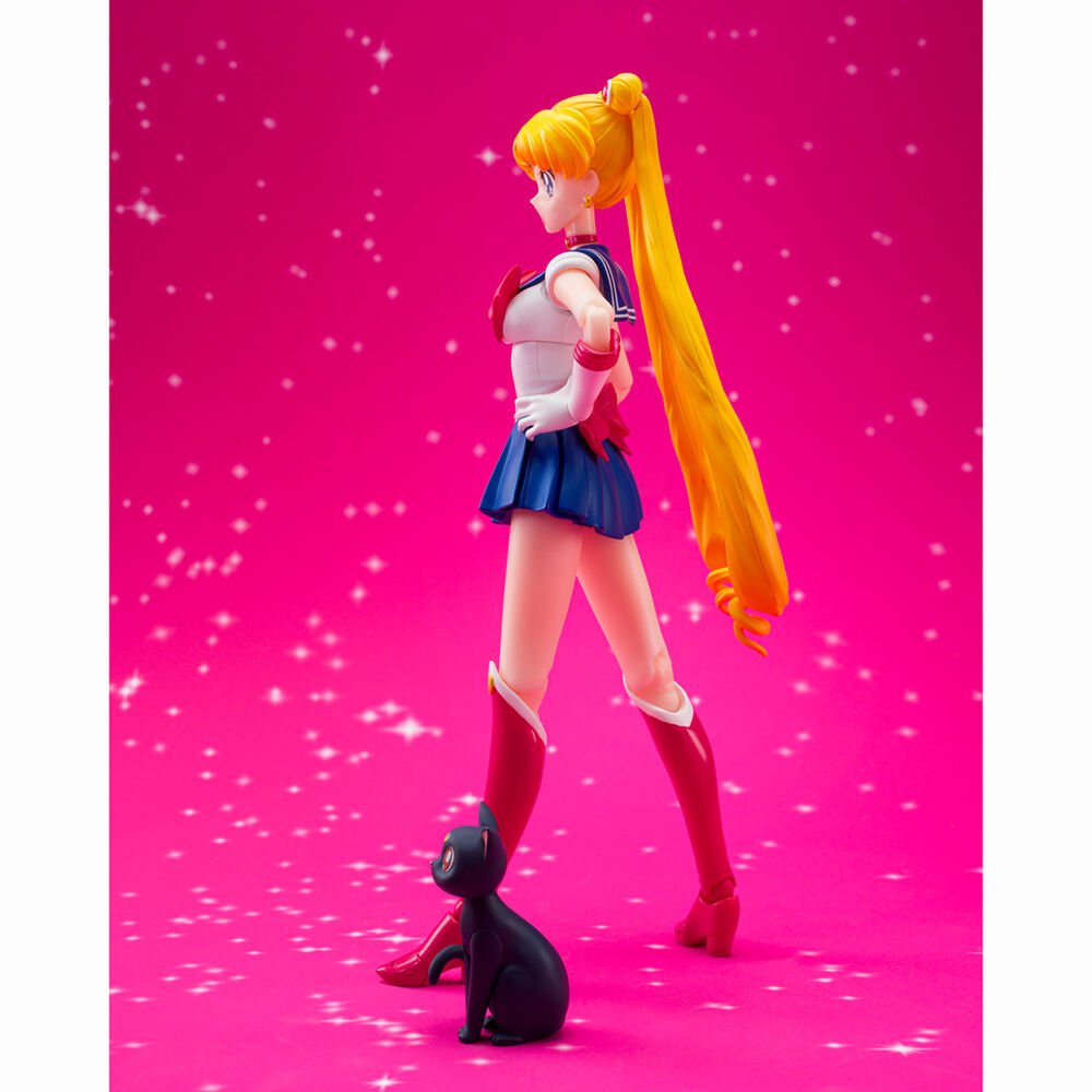 Figura S.H. Figuarts Crystal Star Compact Edition Sailor Moon 14cm - Imagen 8