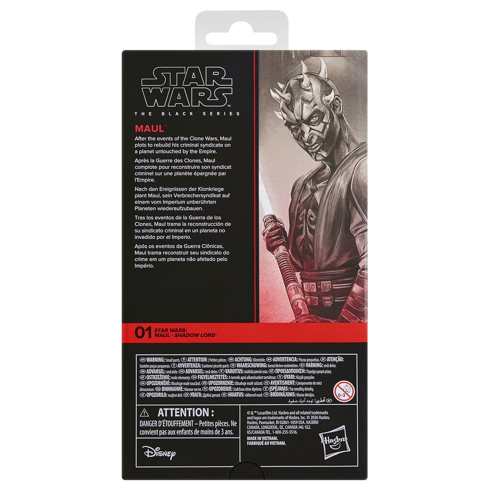 Figura Maul - Maul Shadow Lord Star Wars 15cm - Imagen 4