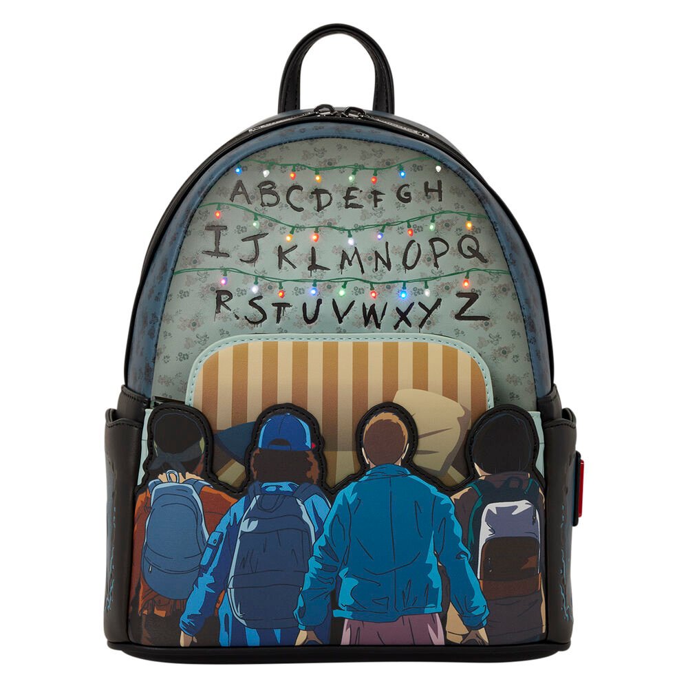Mochila 10th Anniversary Stranger Things Loungefly 26cm - Imagen 2