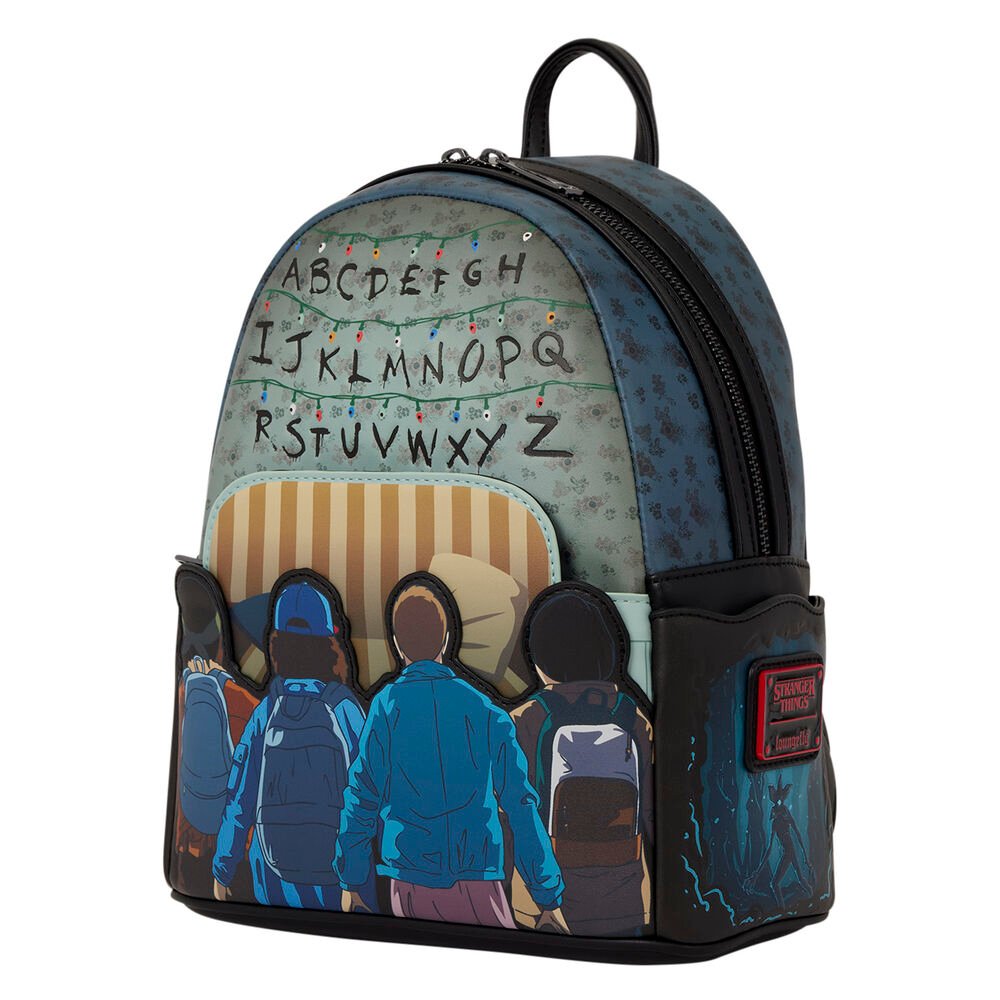 Mochila 10th Anniversary Stranger Things Loungefly 26cm - Imagen 4