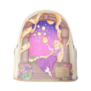 Mochila With Lanterns Scene Tangled Rapunzel Disney Loungefly 26cm
