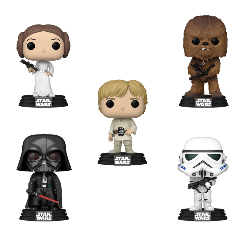 Blister 5 figuras POP Star Wars - Imagen 2