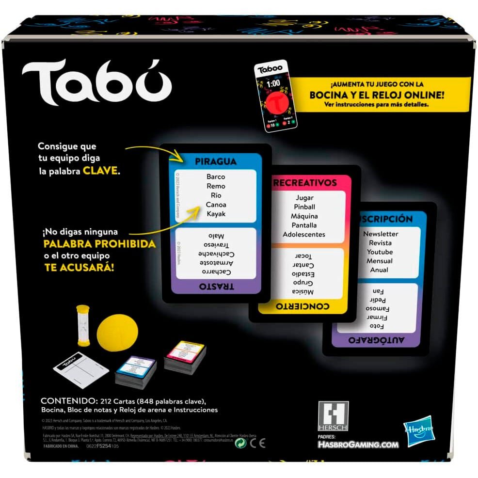 Juego mesa Tabu - Imagen 5