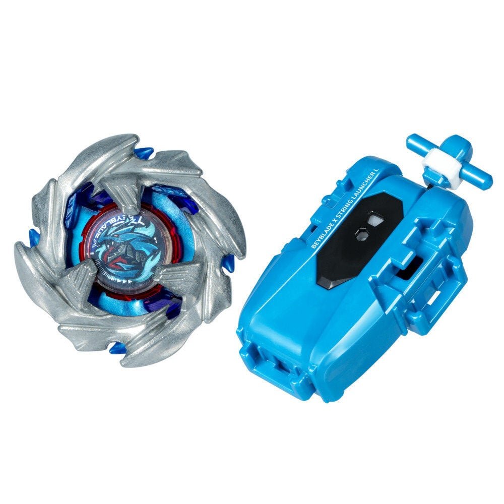 Set Premium lanzador con cuerda y top Cobalt Dragoon 2-60C Beyblade X - Imagen 2