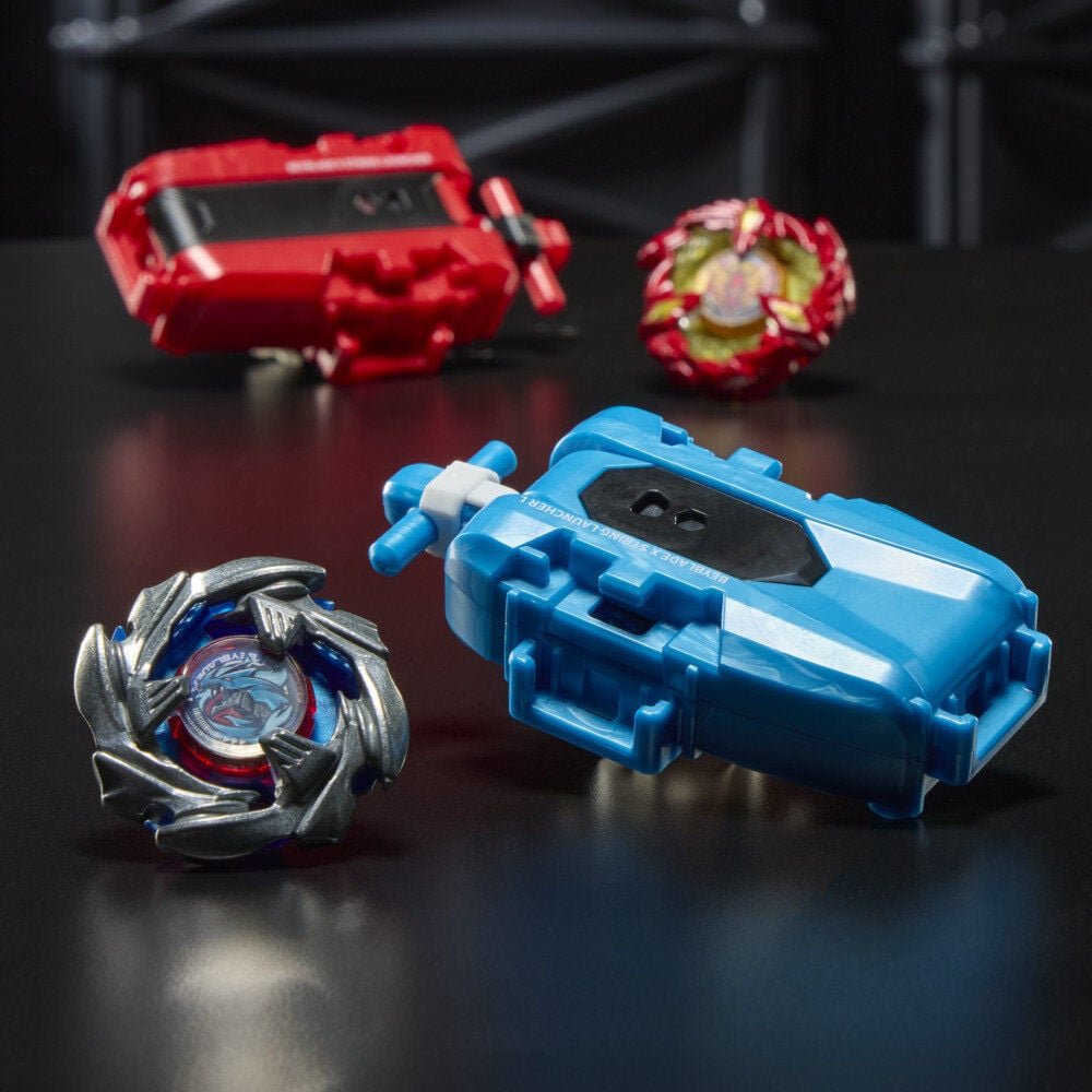 Set Premium lanzador con cuerda y top Cobalt Dragoon 2-60C Beyblade X - Imagen 6