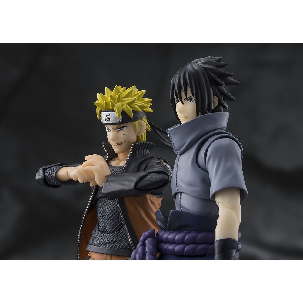 Figura S.H.Figuarts Sasuke Uchiha Solitary Shinobi Naruto Shippuden 14,5cm - Imagen 6