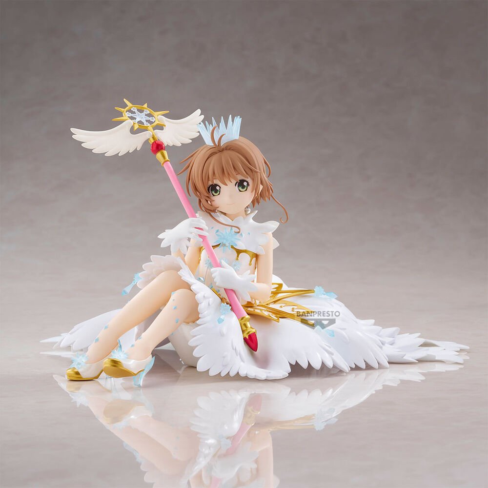 Figura Sakura Kinomoto Cardcaptor Sakura Clear Card 14cm - Imagen 2
