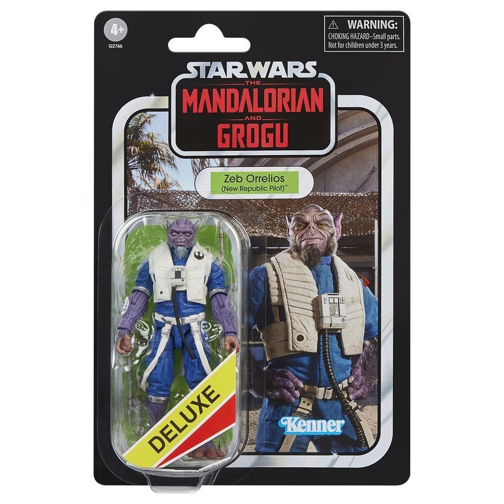 Figura Deluxe Zeb Orrelios Kenner The Mandalorian And Grogu Star Wars 9.5cm - Imagen 2