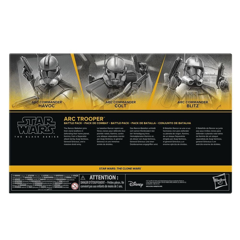 Set 3 Figuras Star Wars The Clone Wars Star Wars The Black Series 15cm - Imagen 13